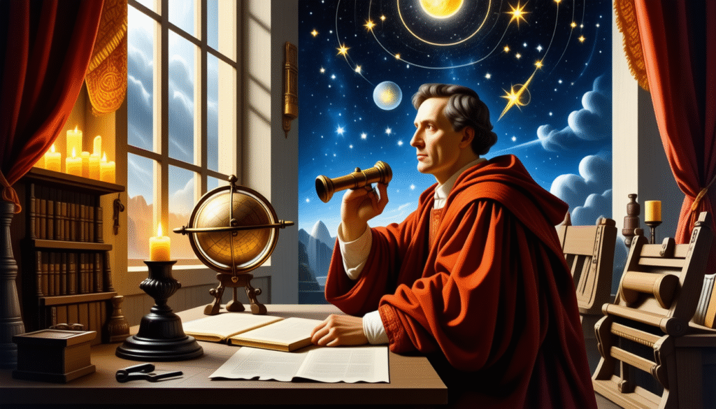 descubre cómo copérnico revolucionó la astronomía con la teoría heliocéntrica, que sitúa al sol en el centro del sistema solar, cambiando nuestra comprensión del universo.